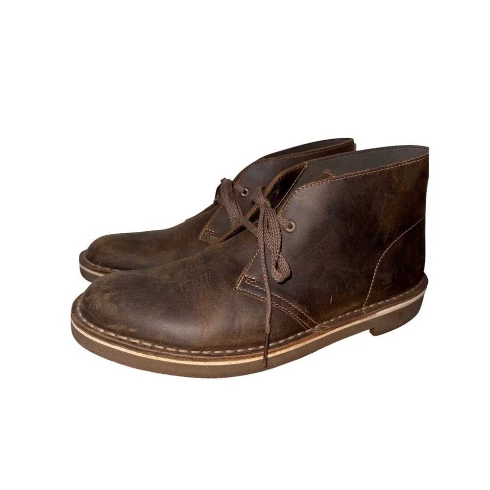 Collection by Clarks Bushacre 2 Lace Up Boot, Men's Size 9 M Brown